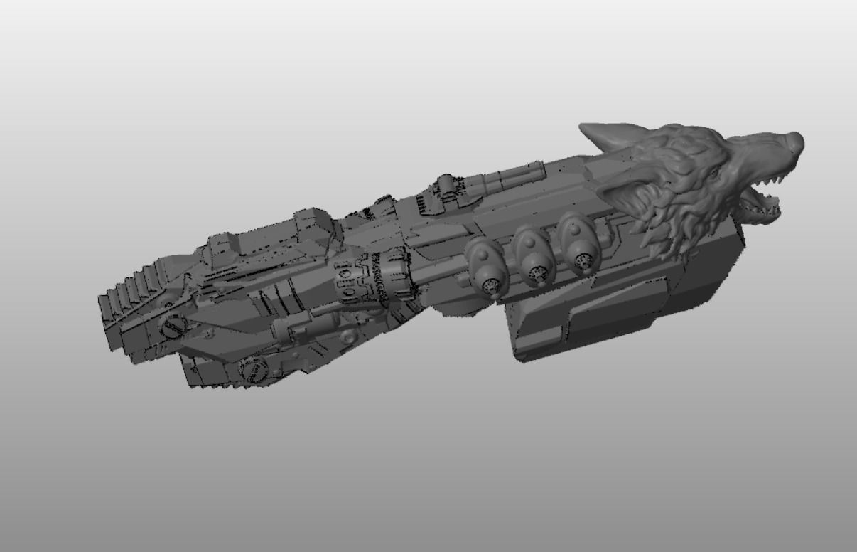 SKY RELICS - 23 IRON WOLF 3D print model_3