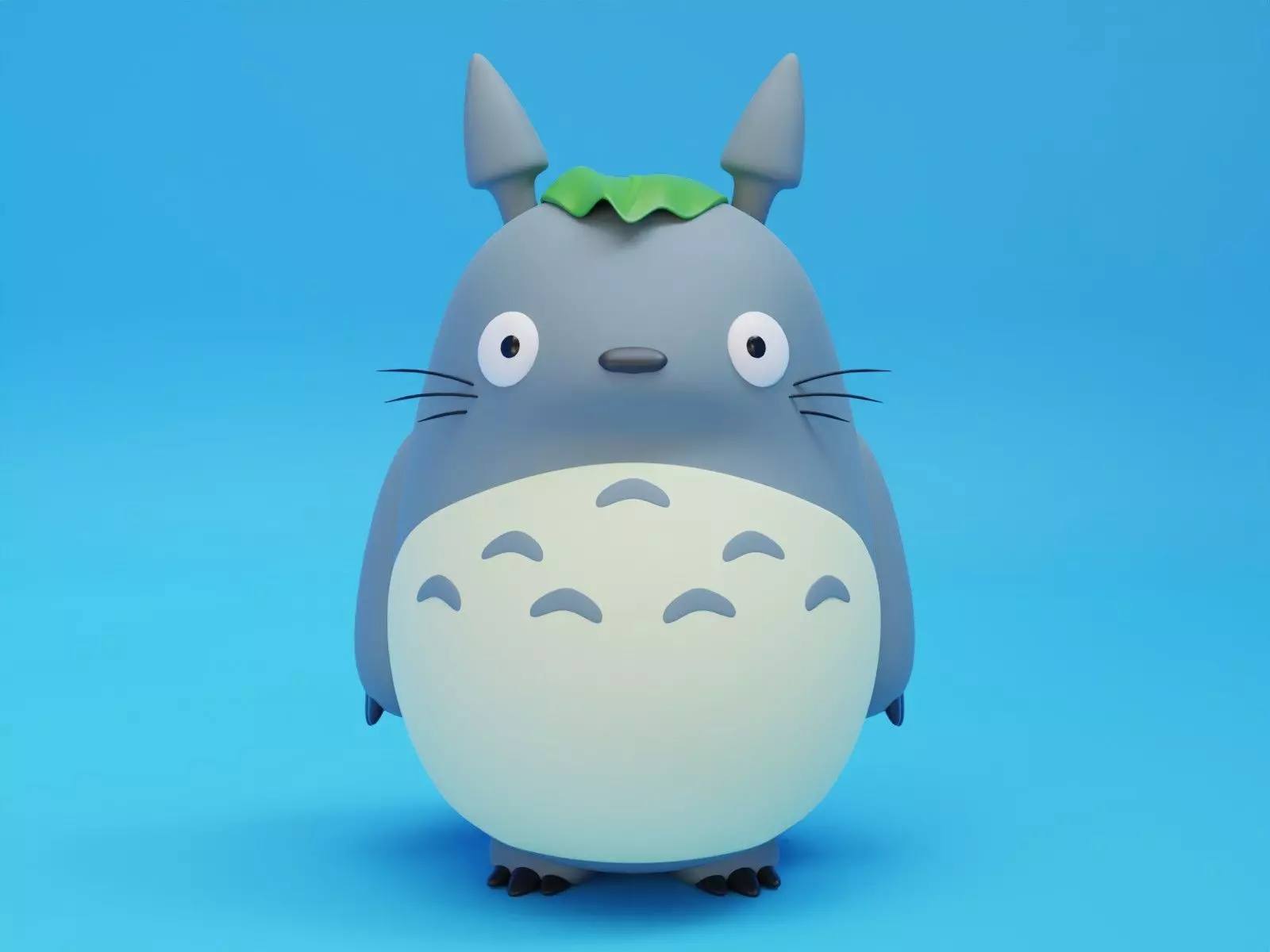Totoro 3D Free 3D model_0