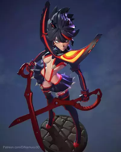 Ryuko Matoi Senketsu SFW and NSFW