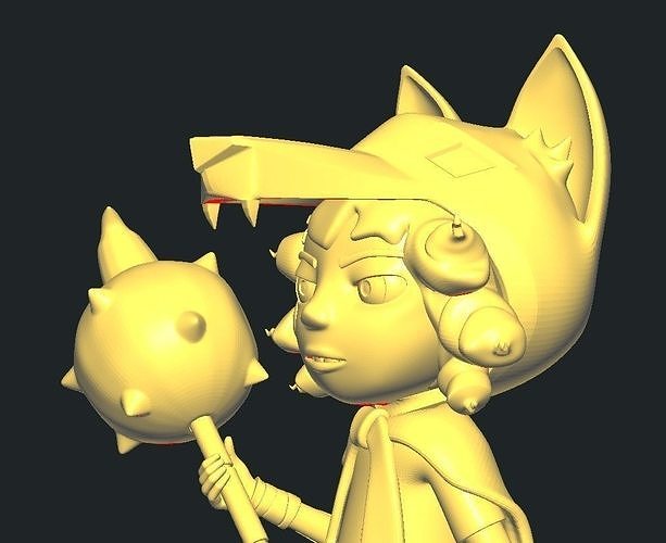 Wolf from Age of Wonder Beasts 3D print model