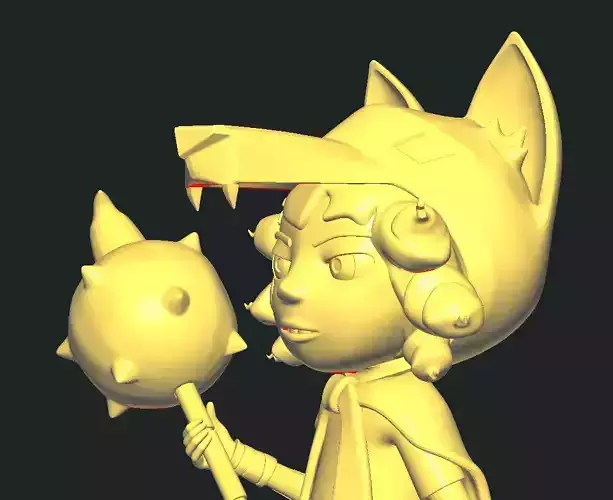 Wolf from Age of Wonder Beasts 3D print model