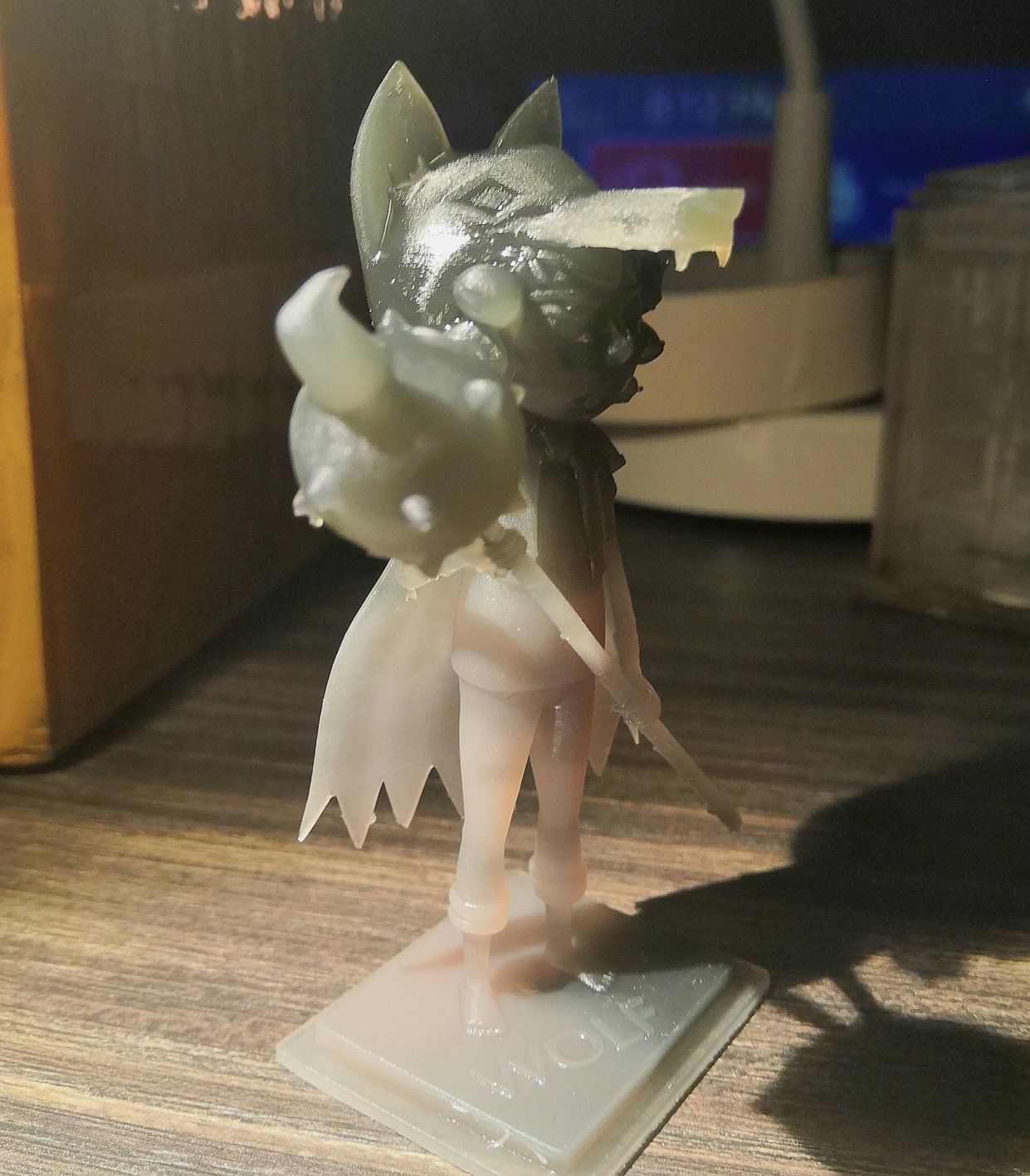 Wolf from Age of Wonder Beasts 3D print model_9