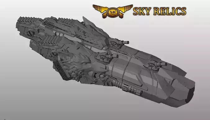 SKY RELICS - 28 WOLF COMMAND 3D print model