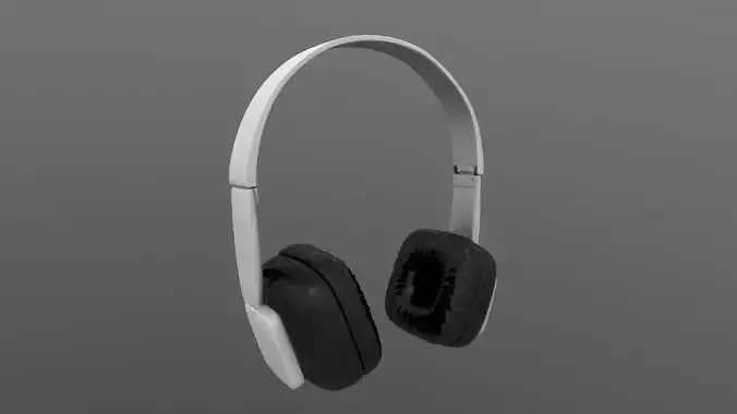HeadPhone - Game Ready 3D model