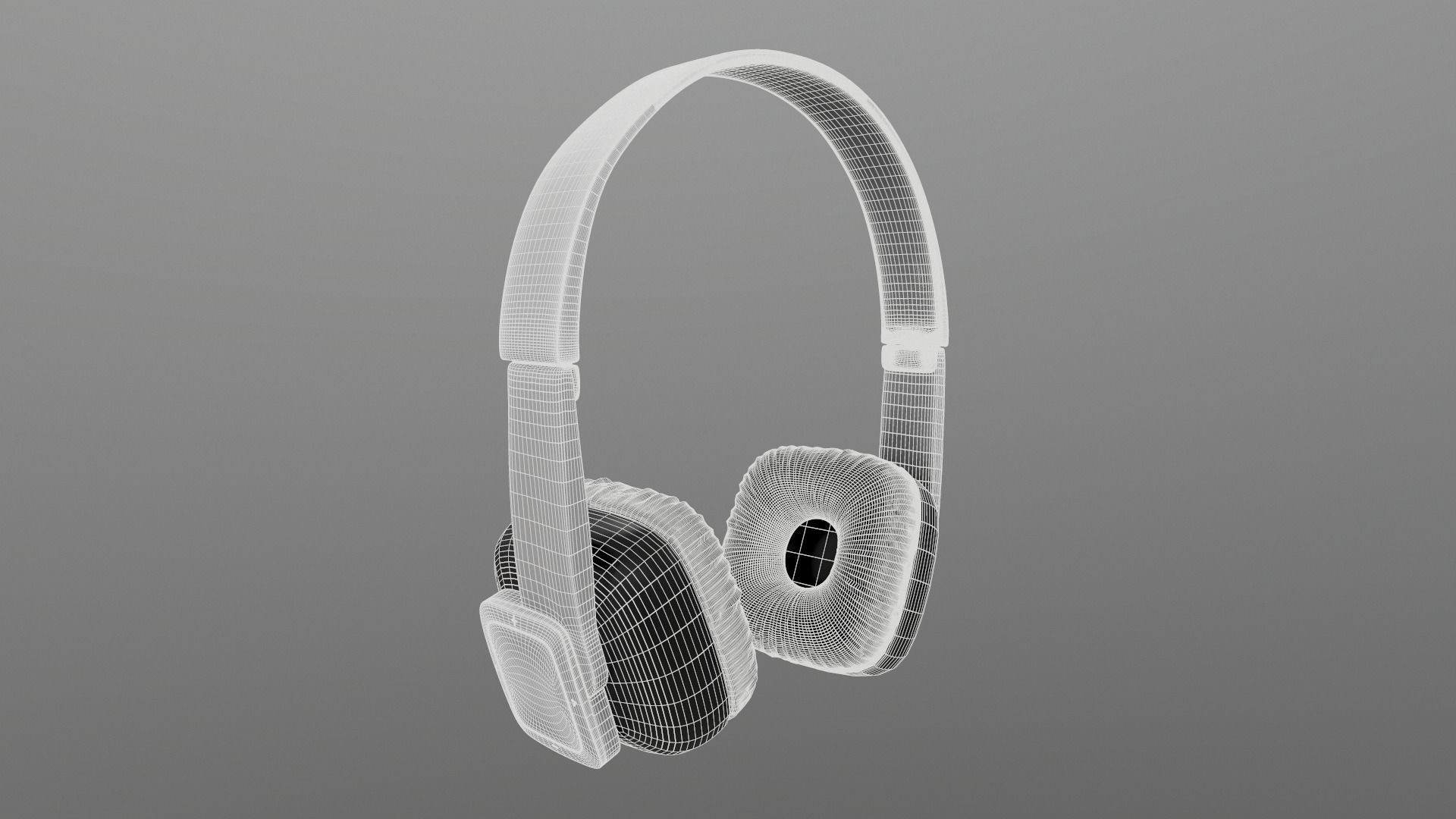 HeadPhone - Game Ready 3D model_10