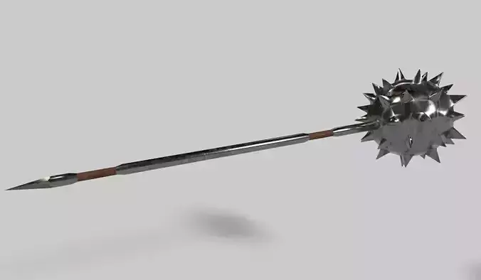 Gladiator-style spiked maul melee weapon