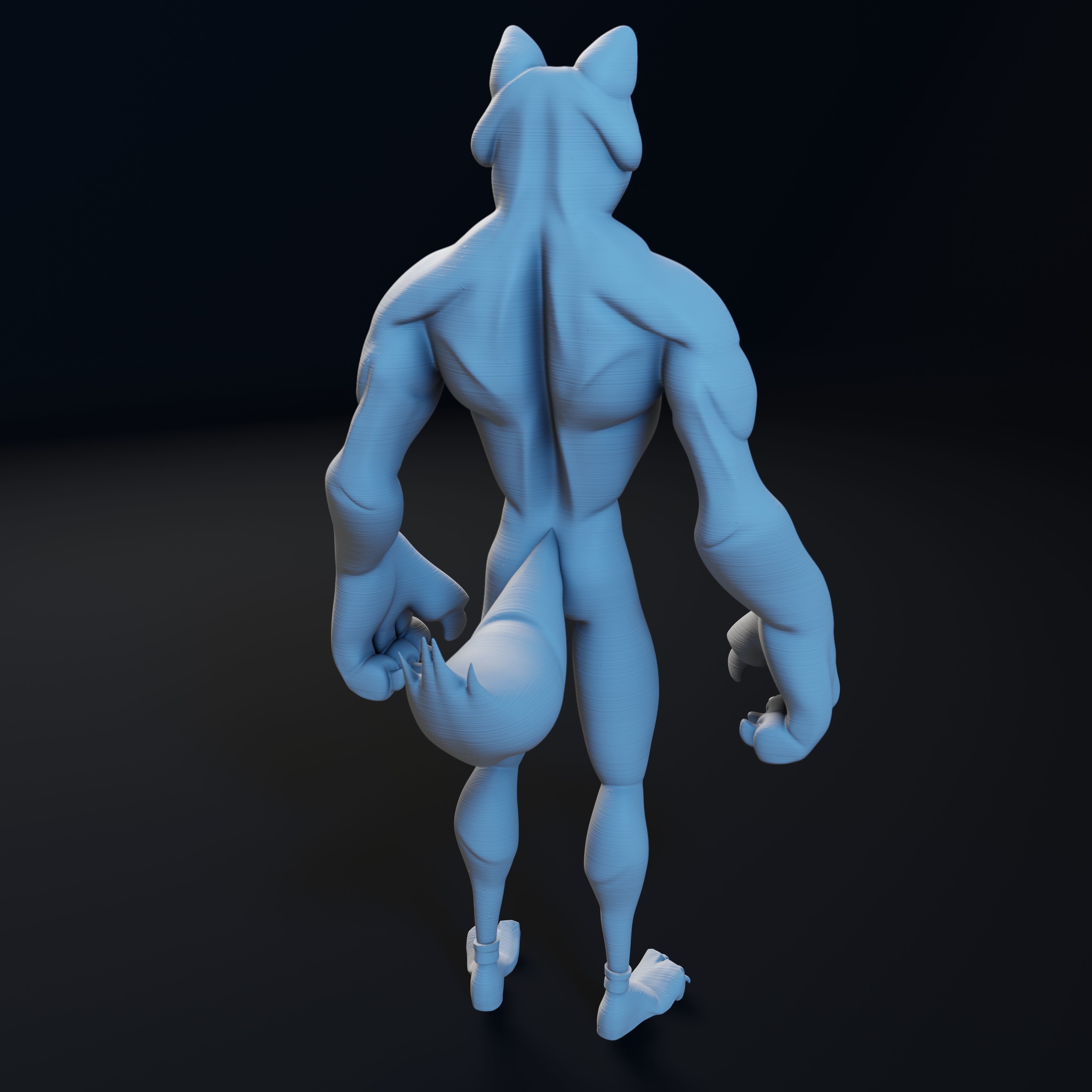 Kitty Cat Dude - 3D Print Model 3D print model_31