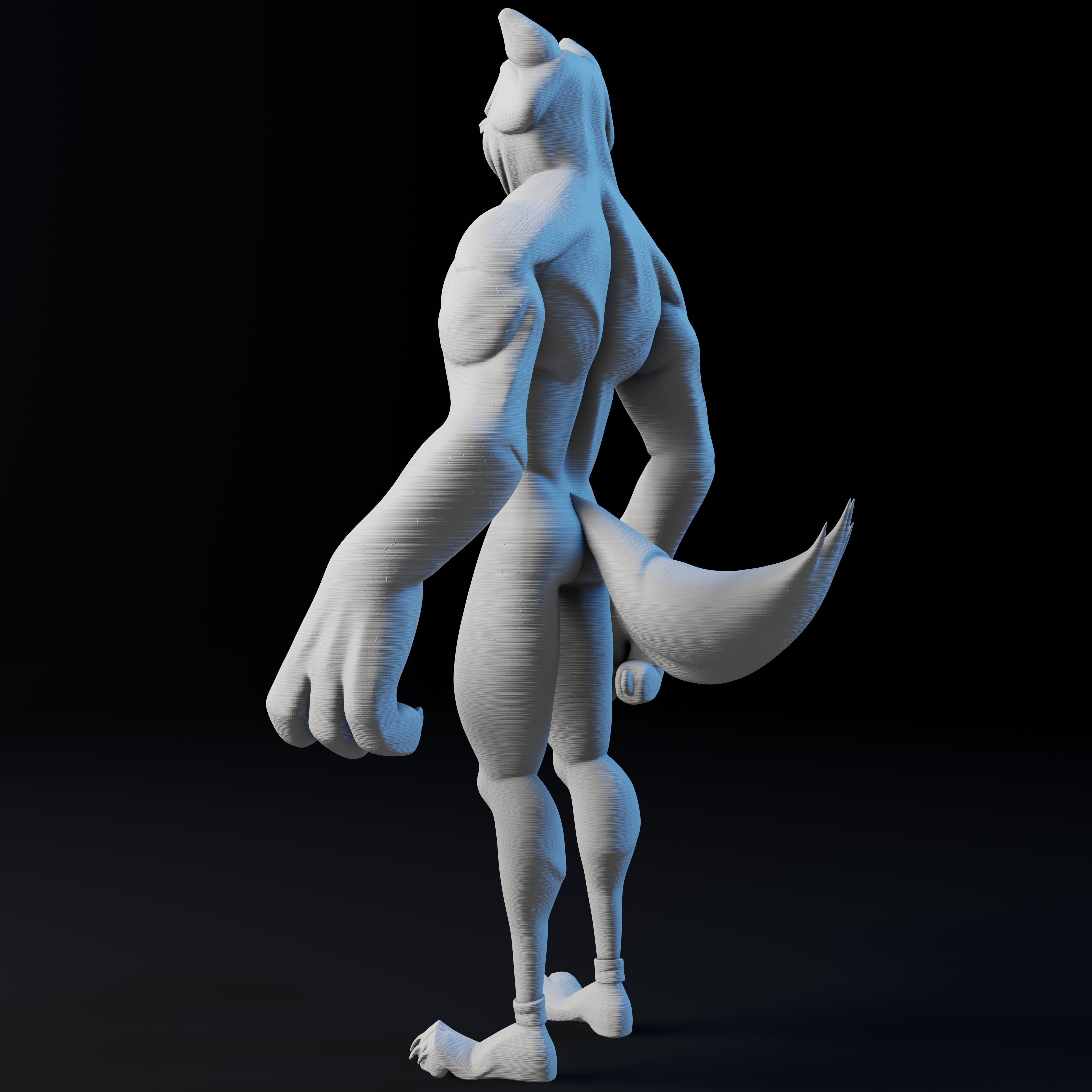 Kitty Cat Dude - 3D Print Model 3D print model_6
