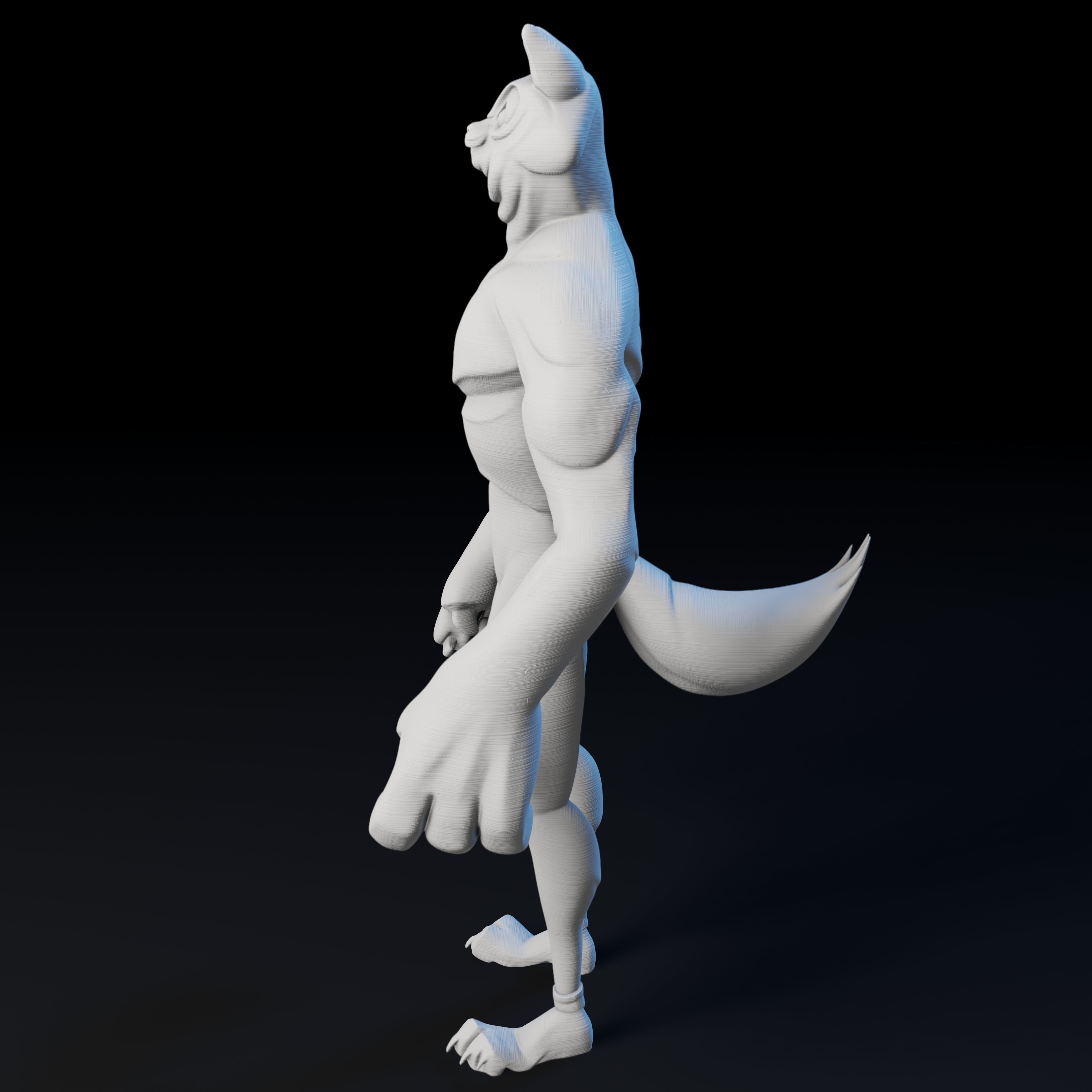 Kitty Cat Dude - 3D Print Model 3D print model_7