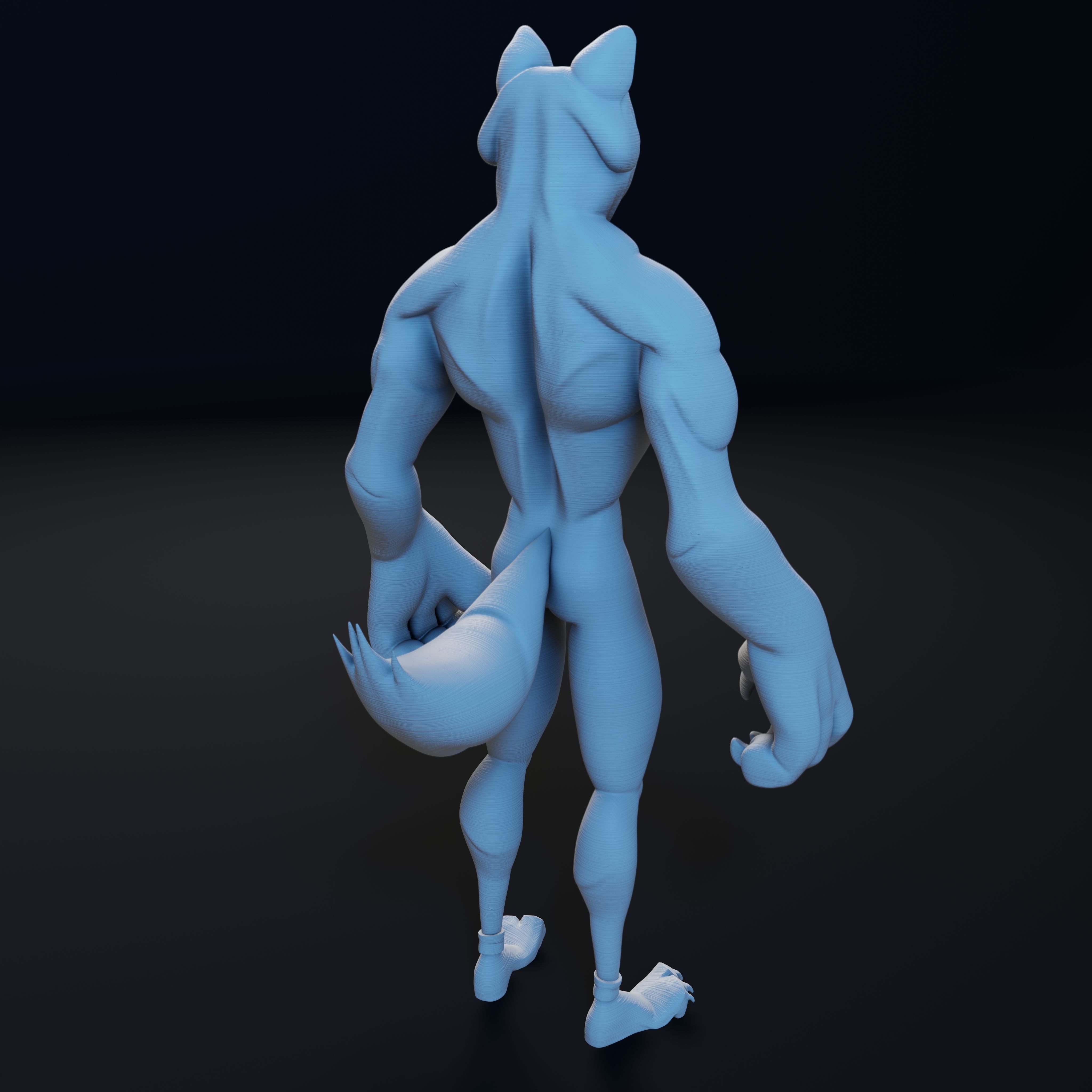Kitty Cat Dude - 3D Print Model 3D print model_24