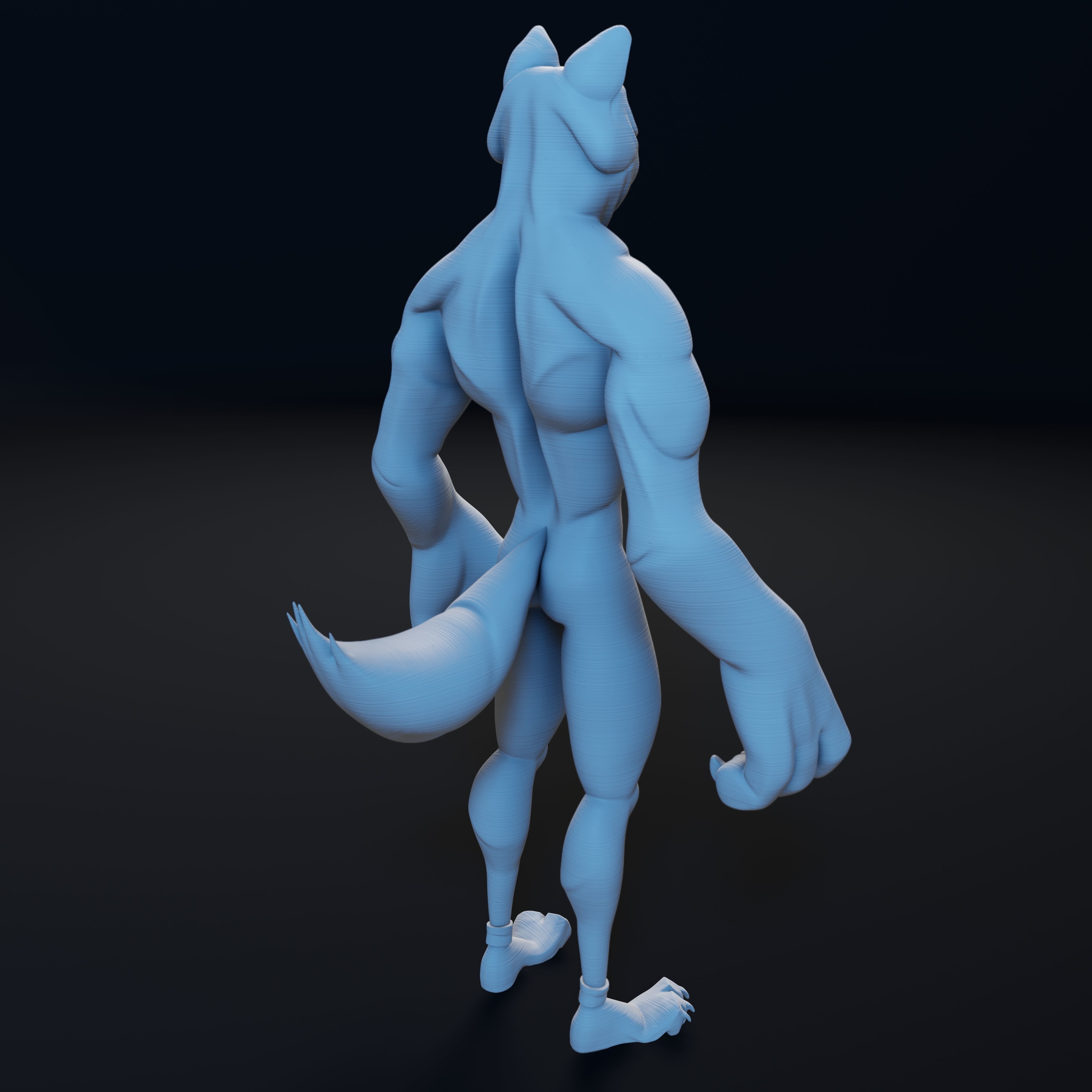 Kitty Cat Dude - 3D Print Model 3D print model_26