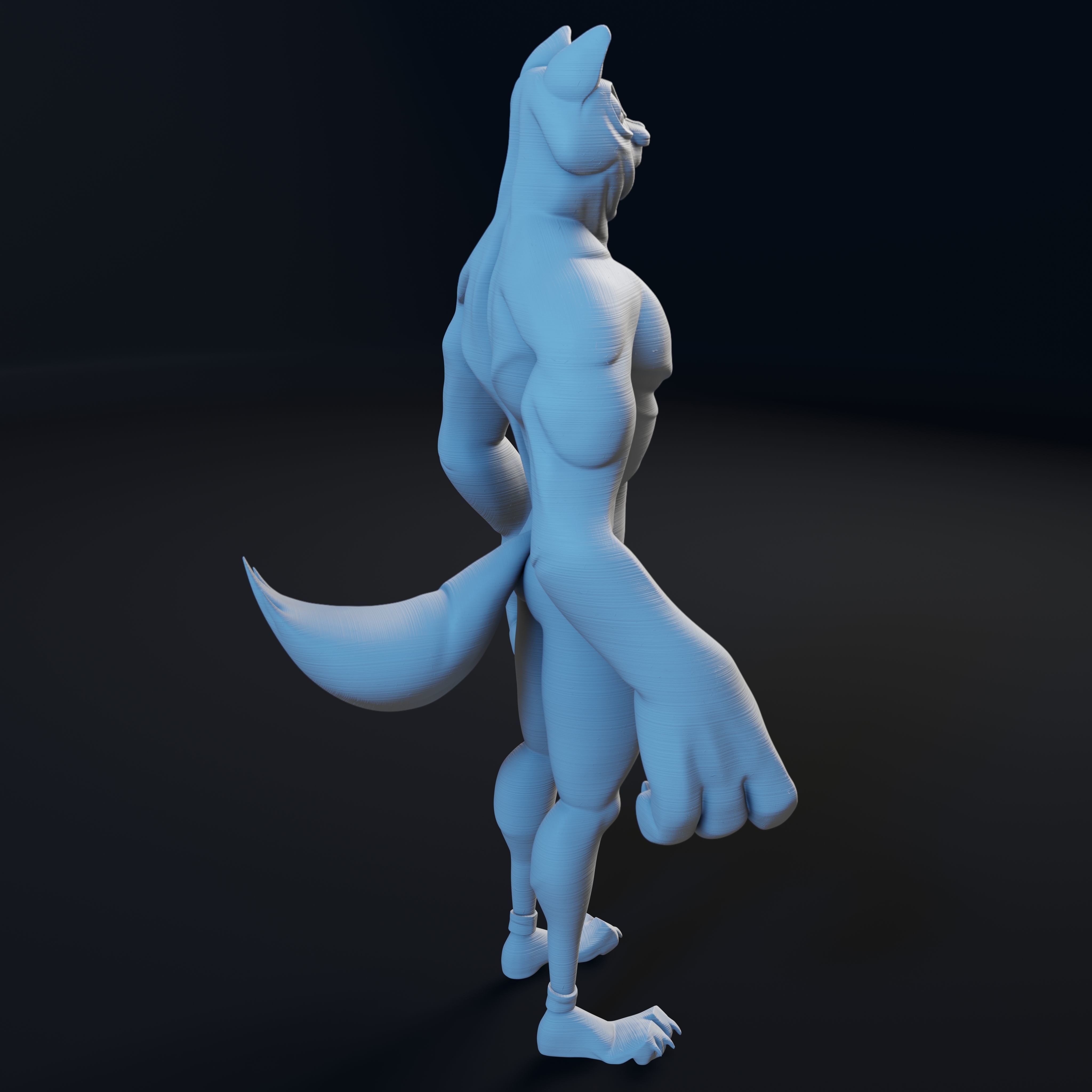 Kitty Cat Dude - 3D Print Model 3D print model_21