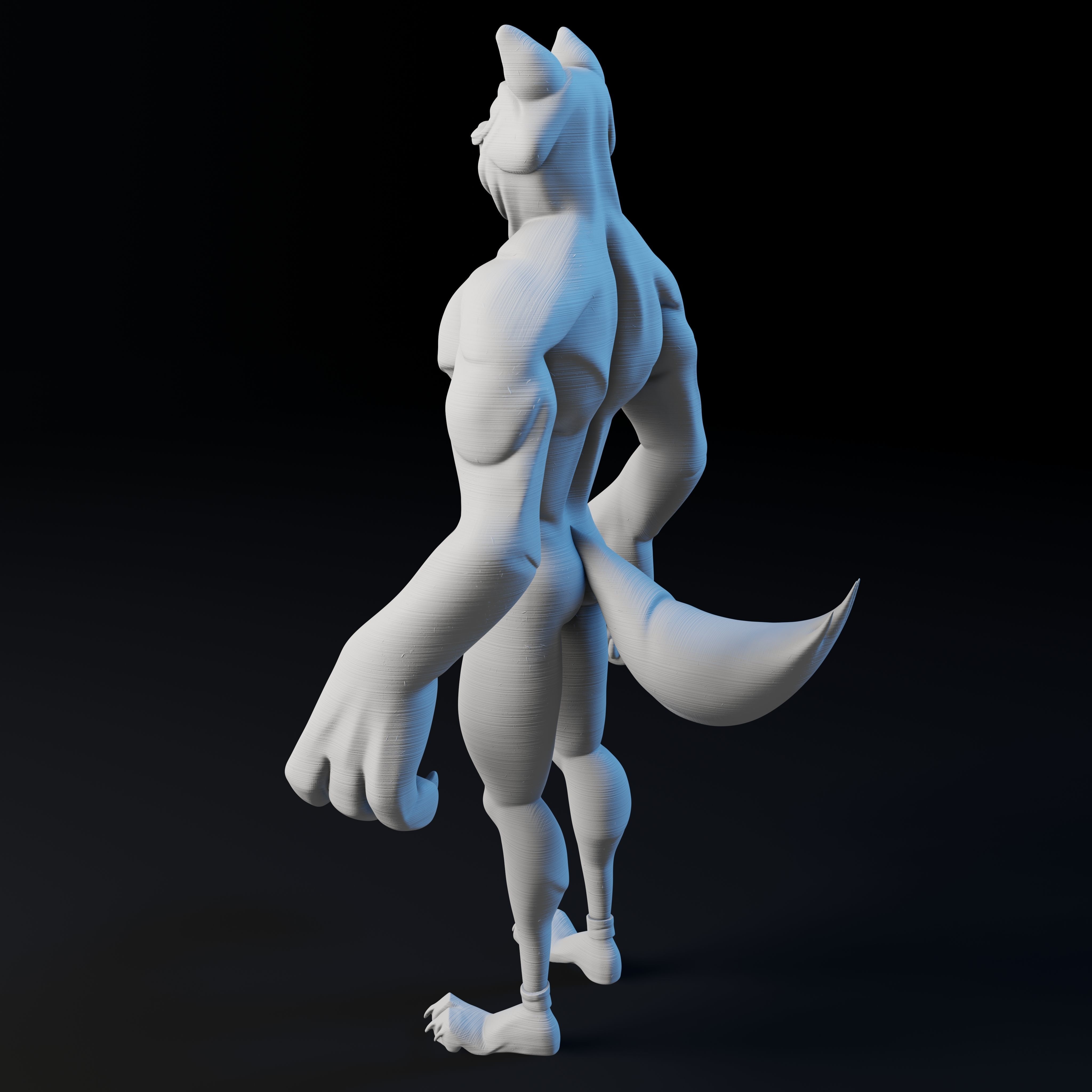 Kitty Cat Dude - 3D Print Model 3D print model_32
