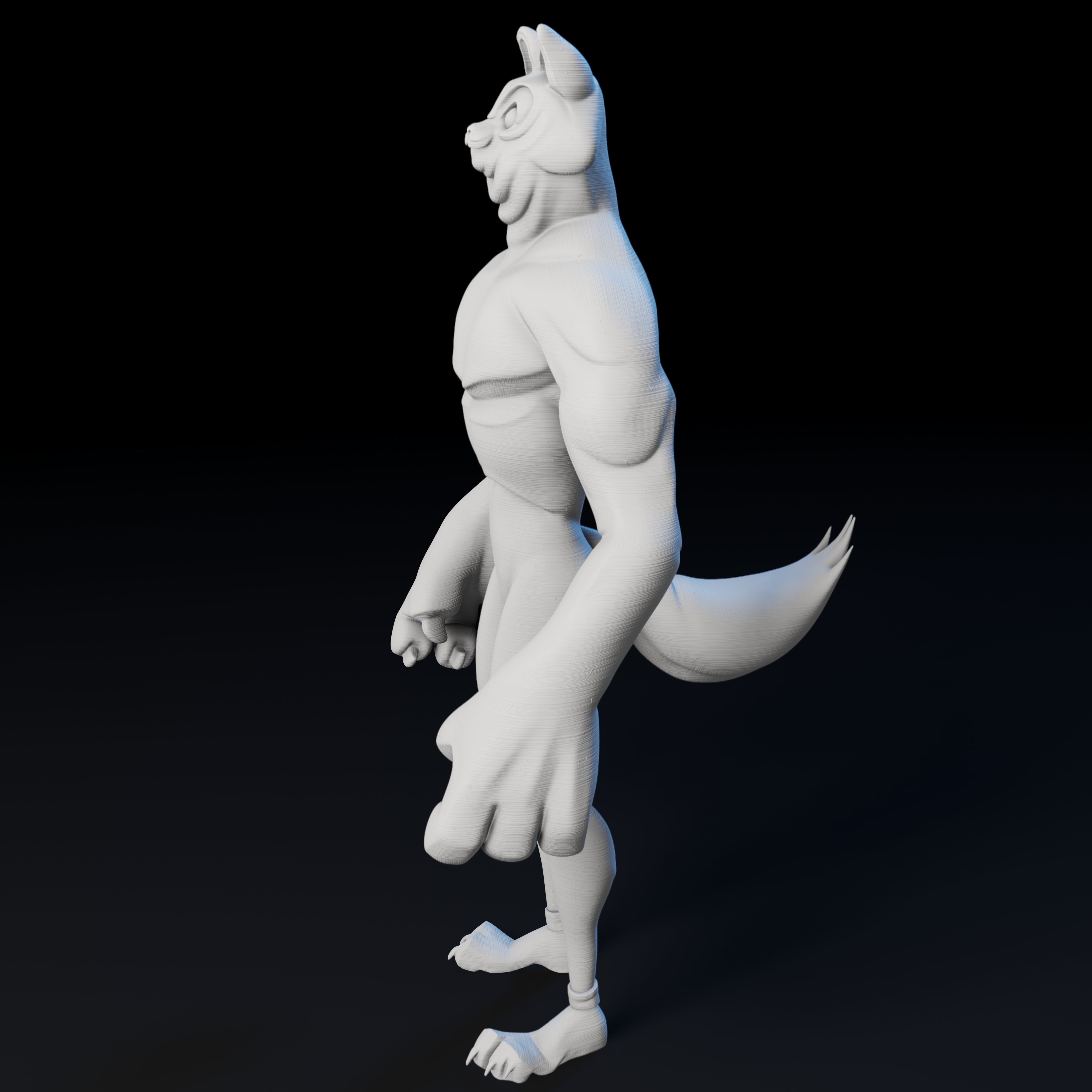 Kitty Cat Dude - 3D Print Model 3D print model_18
