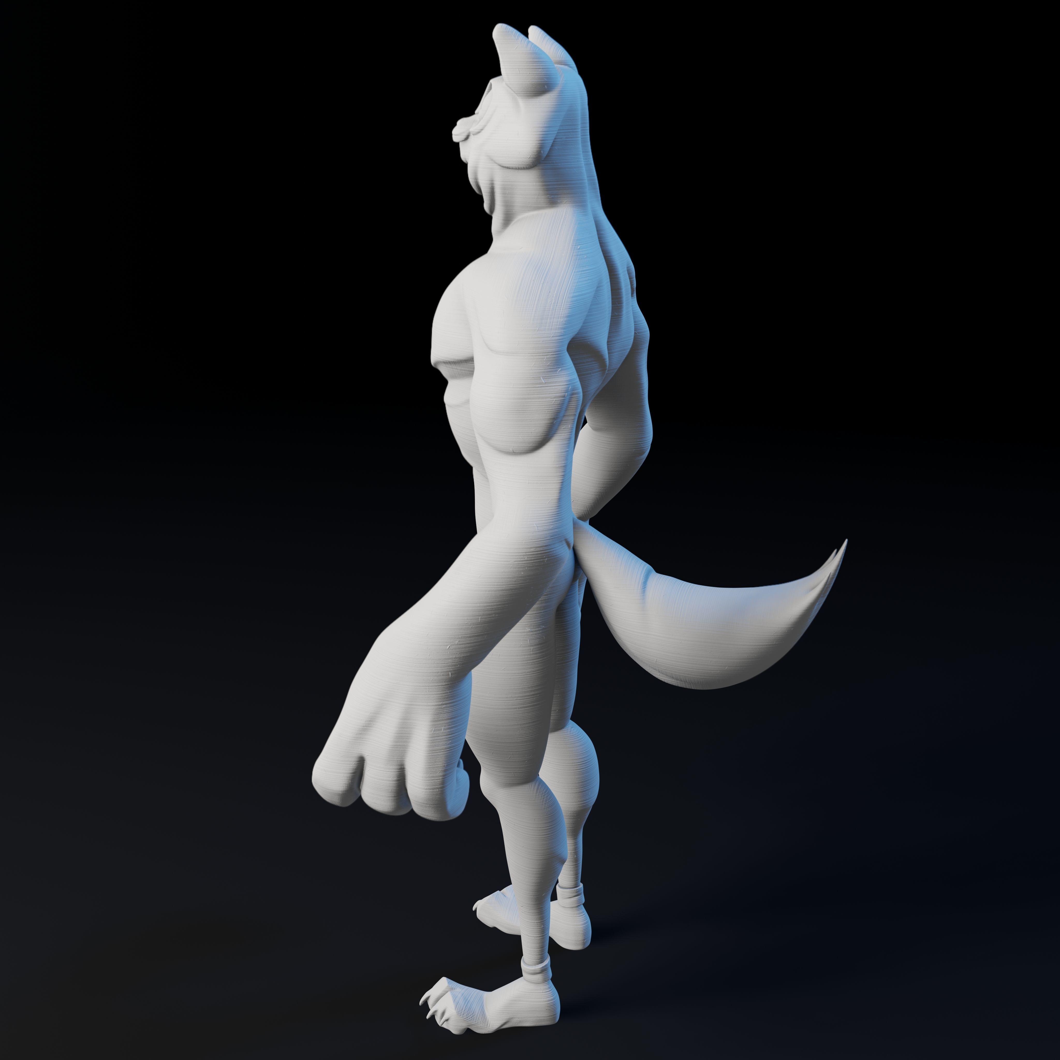 Kitty Cat Dude - 3D Print Model 3D print model_27