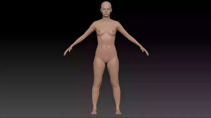 3D Asian Beauty Woman