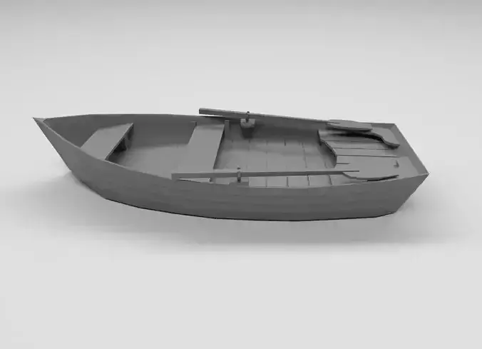 Boat 3d Model