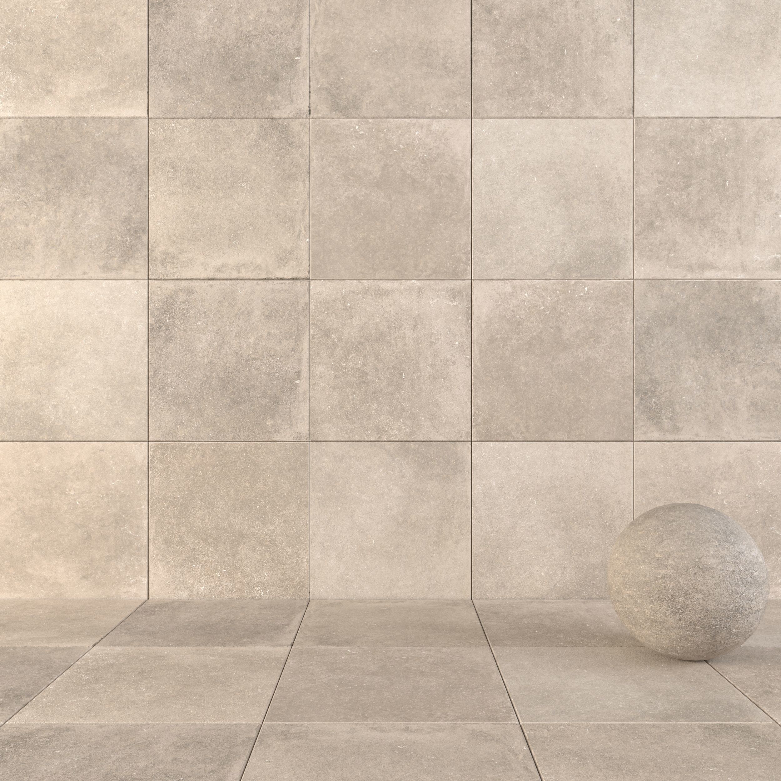 Flaviker Nordik Stone Sand 80x80 Texture_6