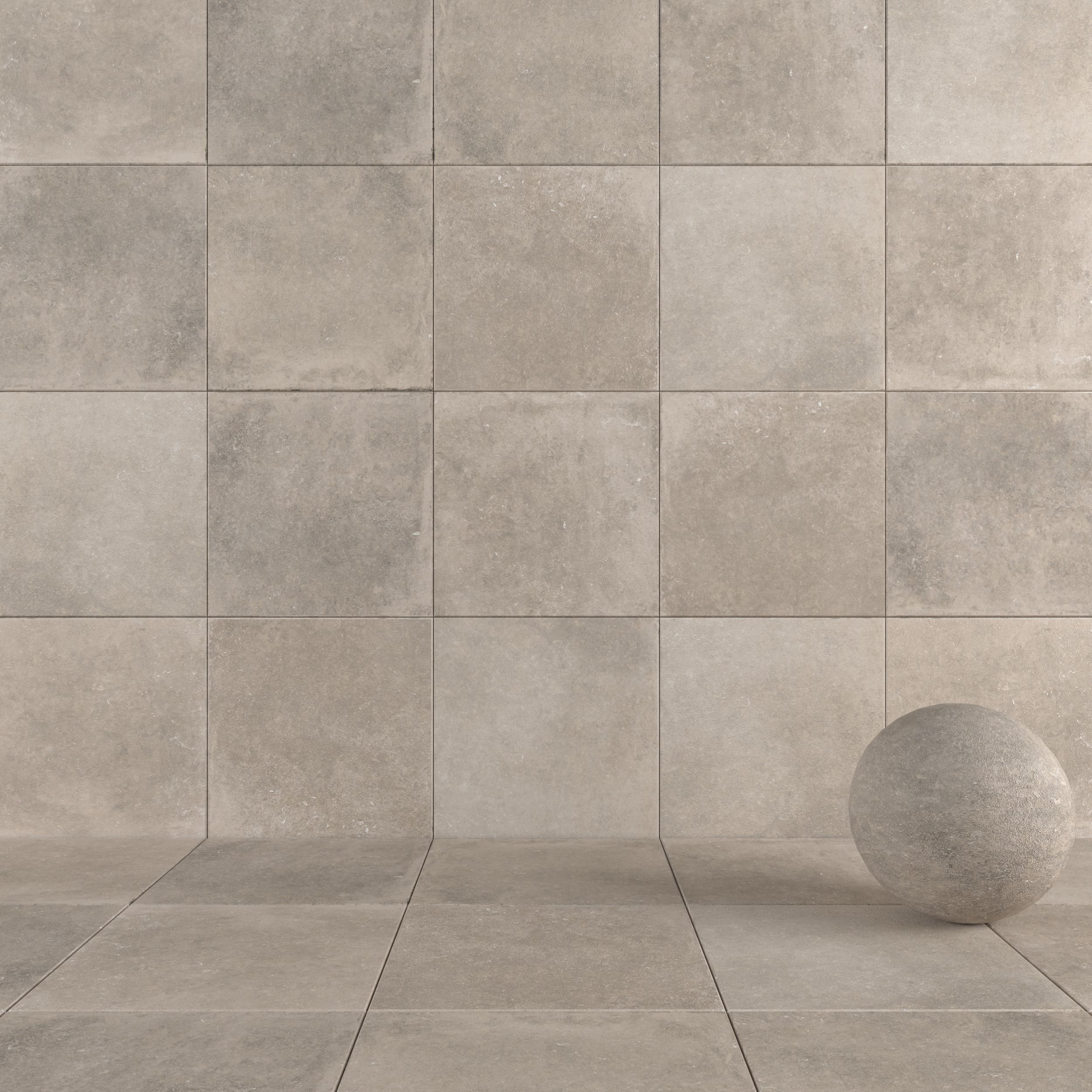 Flaviker Nordik Stone Sand 80x80 Texture_4