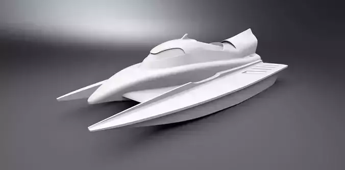 Dragboat Replica Printable 3D print model