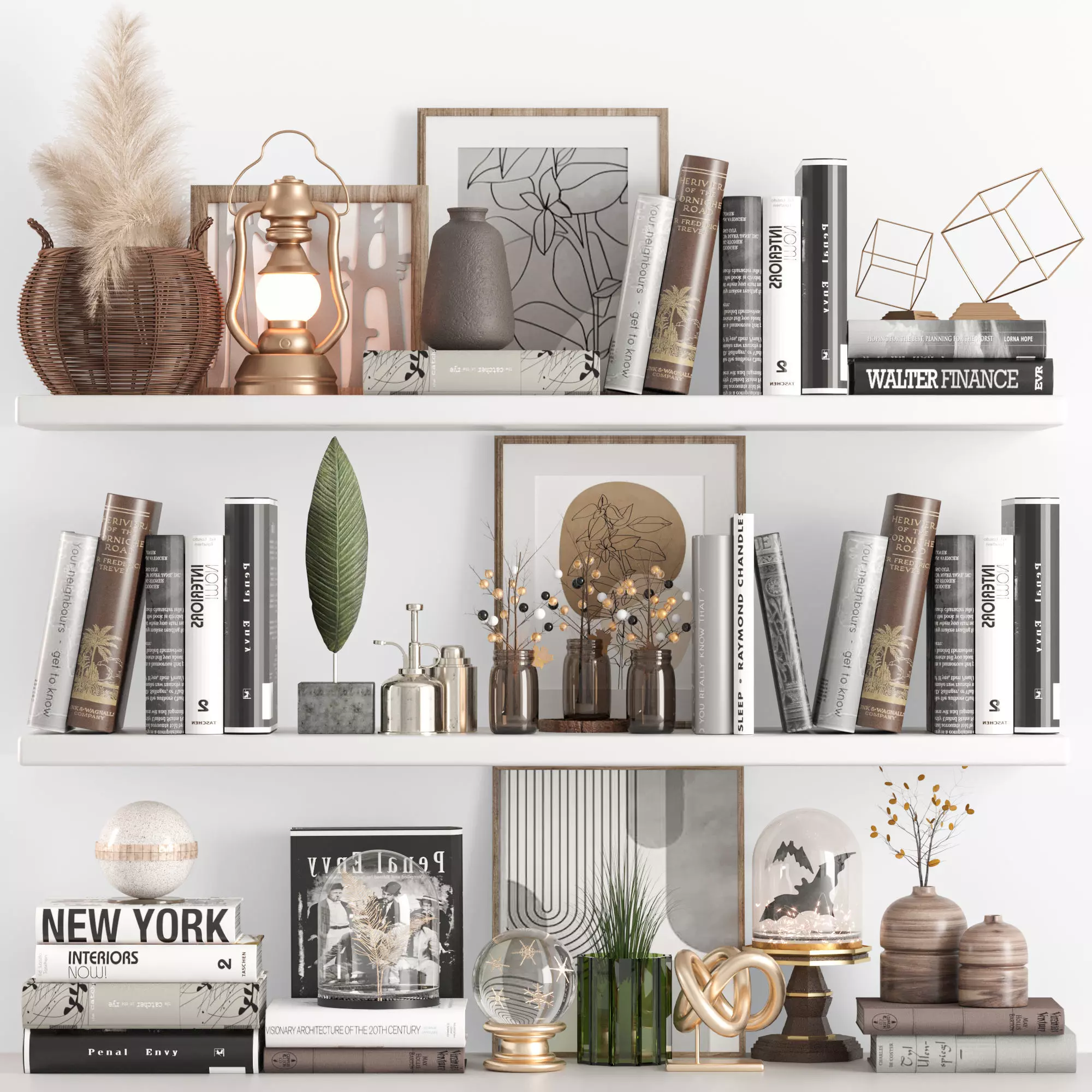 decorative set17 3D model_0