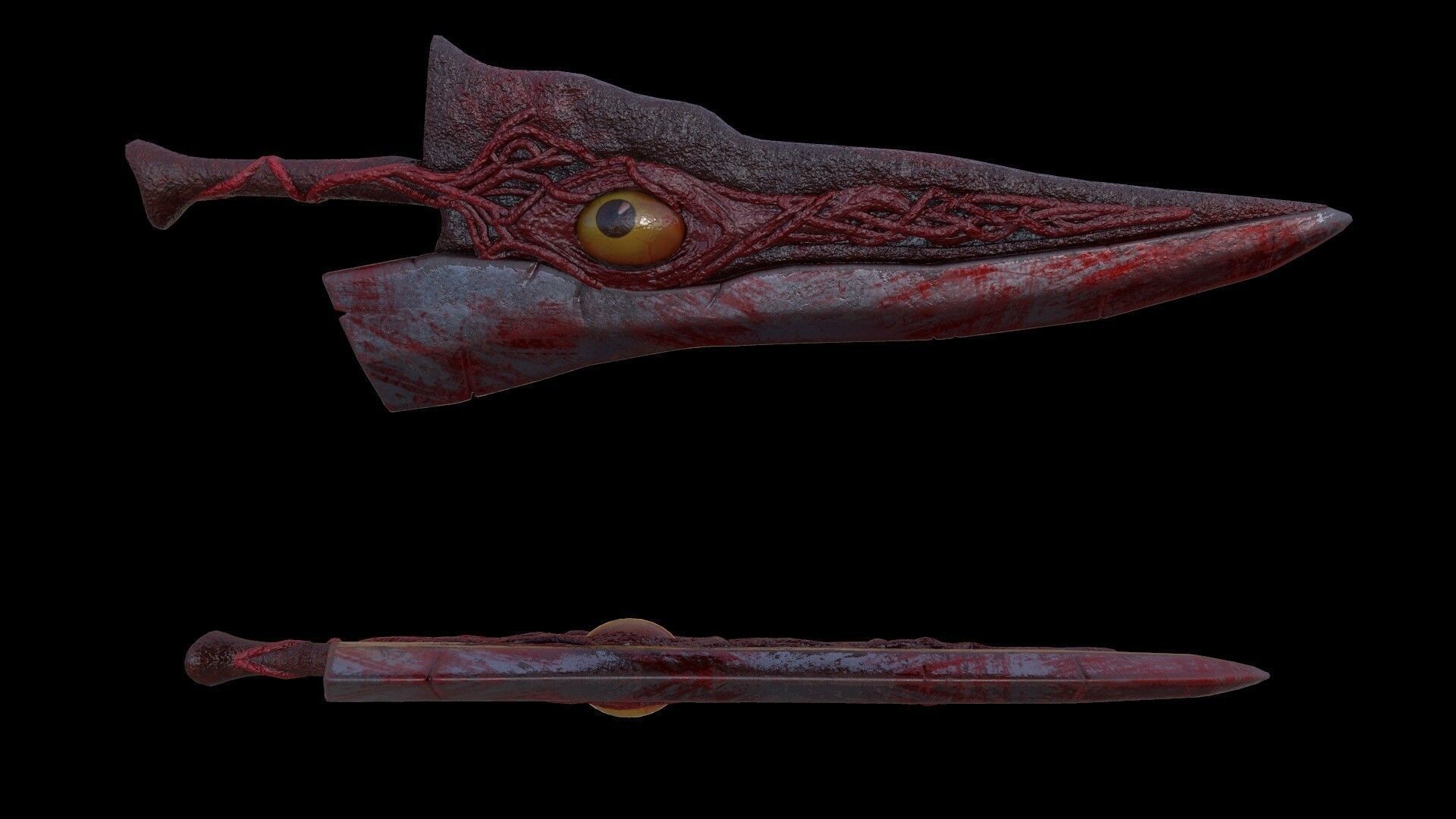Nightmare Sword 3D model_4