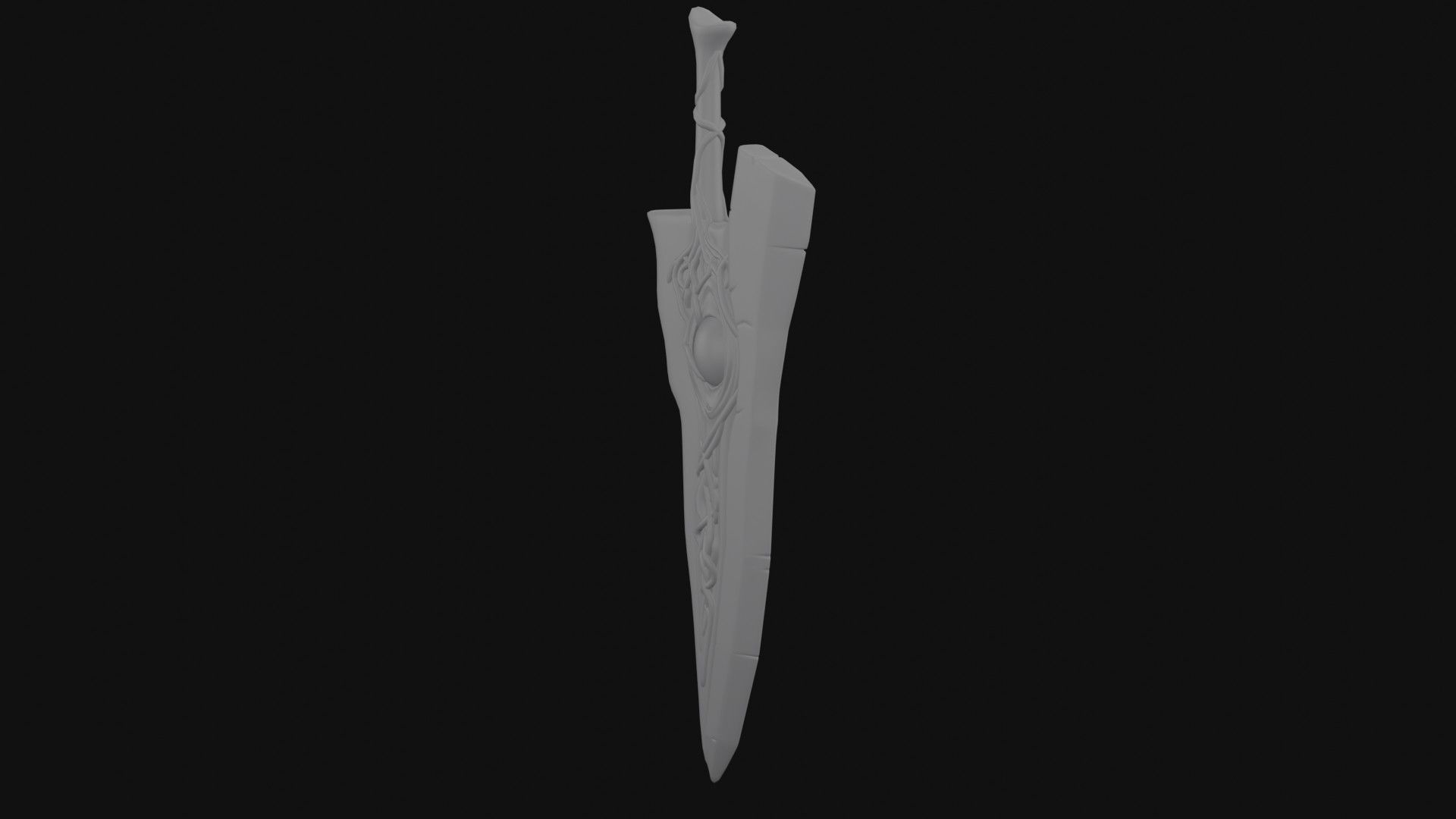 Nightmare Sword 3D model_6