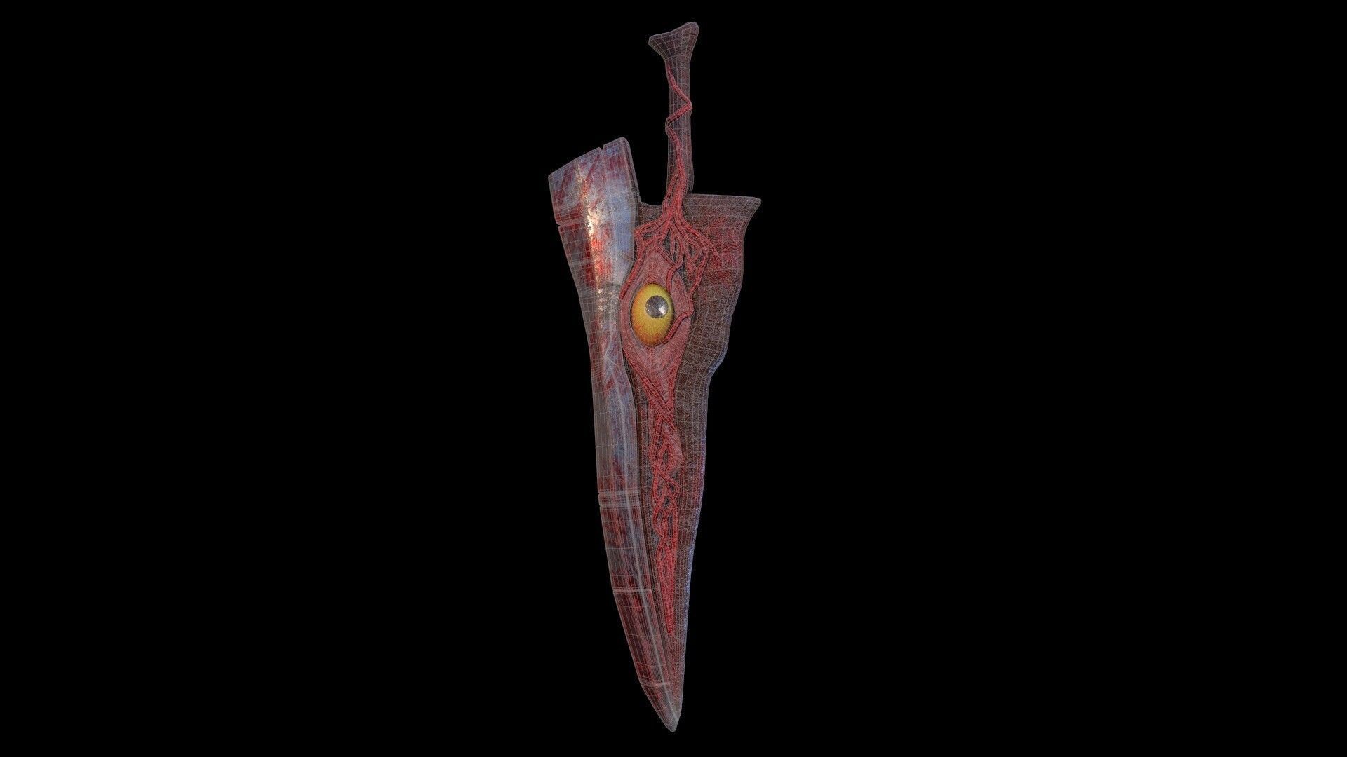 Nightmare Sword 3D model_3