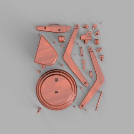 es lamp 3D print model_8