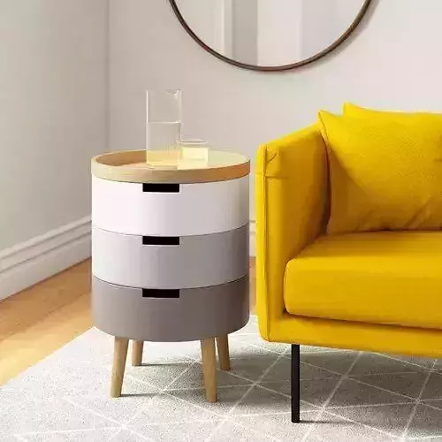 Magdalena Side Table 3D model