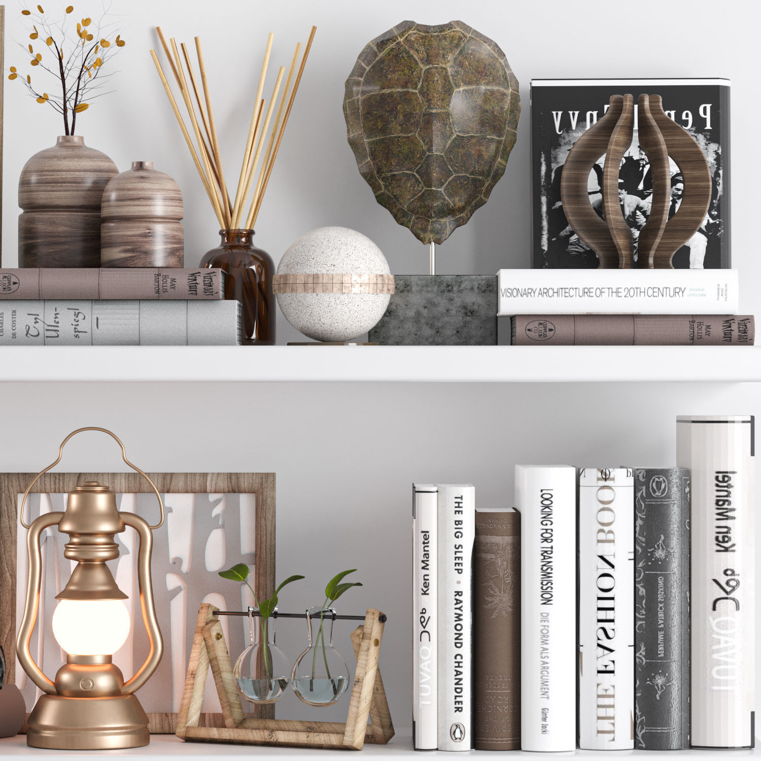 decorative set18 3D model_2