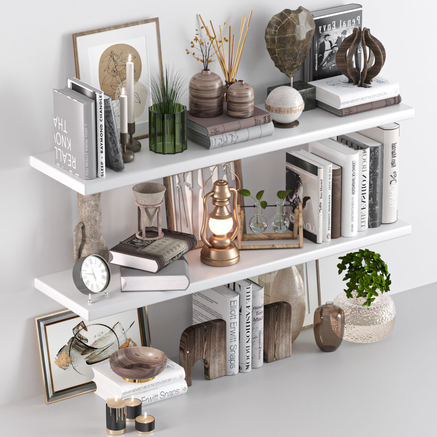 decorative set18 3D model_1