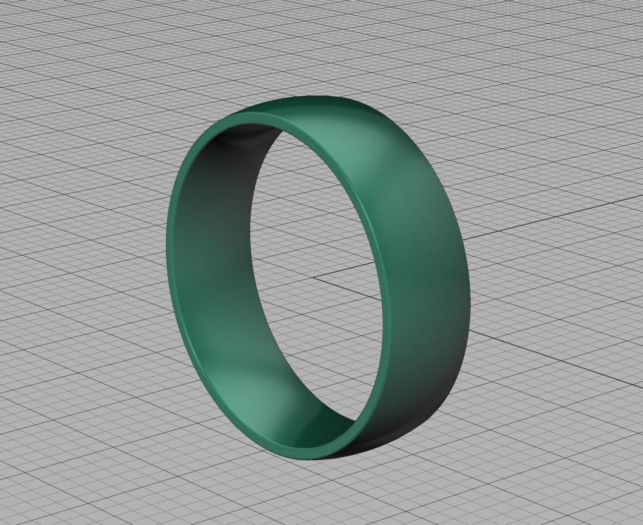 Traditional Court Wedding Band 6mm wide 4-13US sizes 3D print model_18