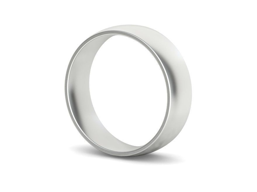 Traditional Court Wedding Band 6mm wide 4-13US sizes 3D print model_22