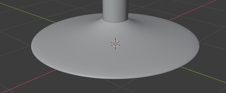 Bar Stool Low-poly 3D model_15