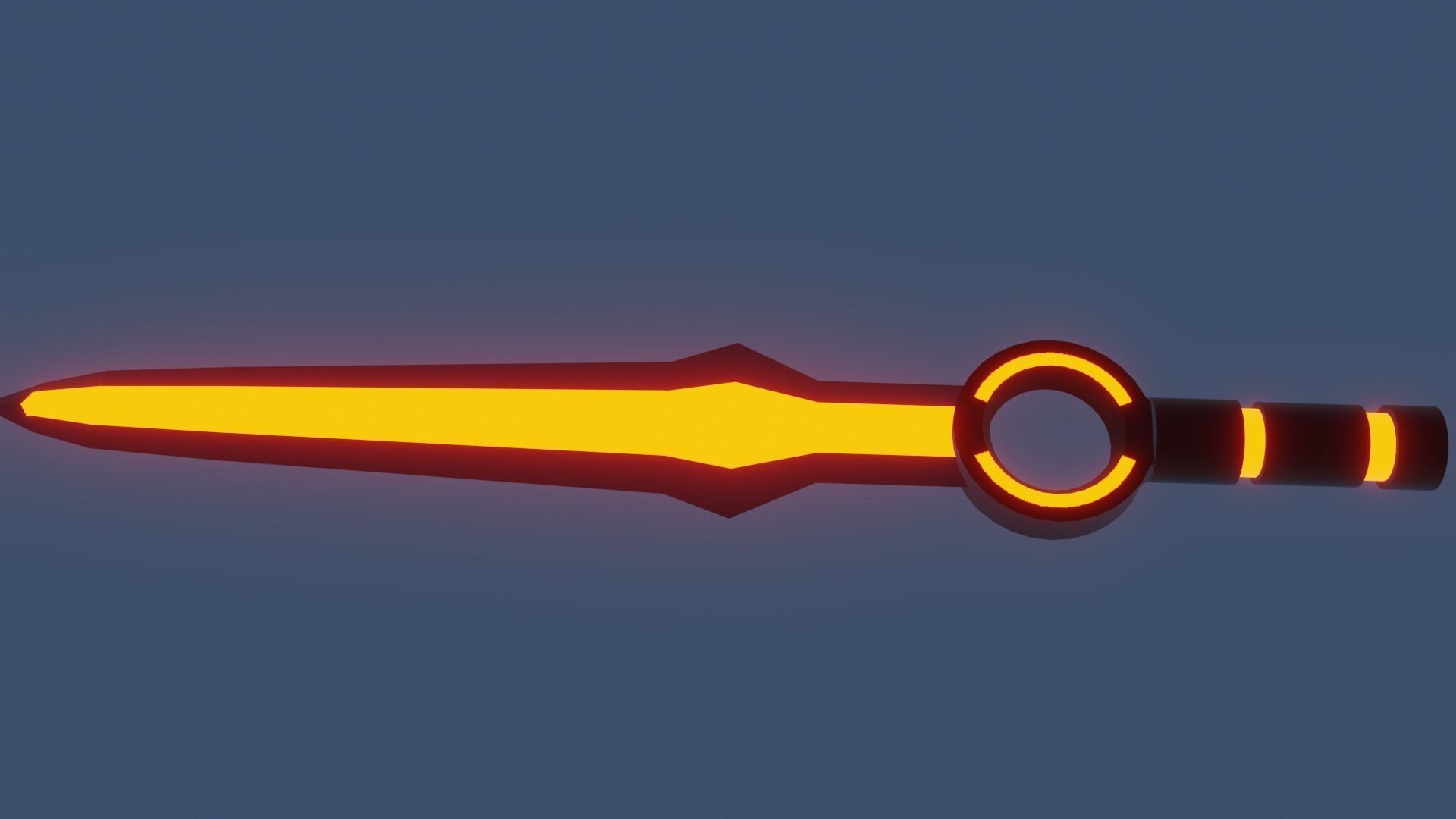 Scifi Sword Pack Low-poly 3D model_8