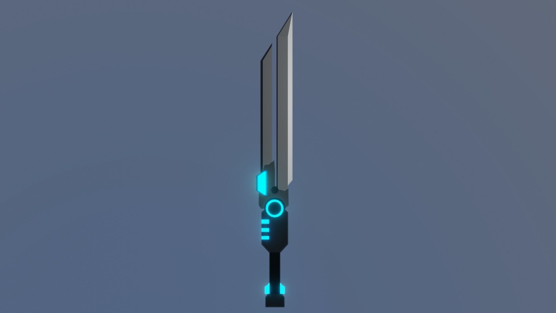 Scifi Sword Pack Low-poly 3D model_11