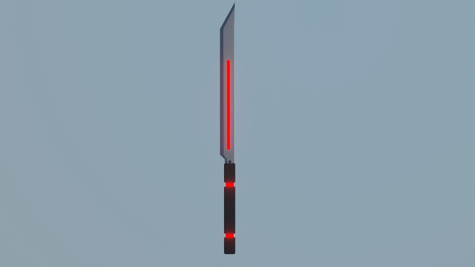 Scifi Sword Pack Low-poly 3D model_4