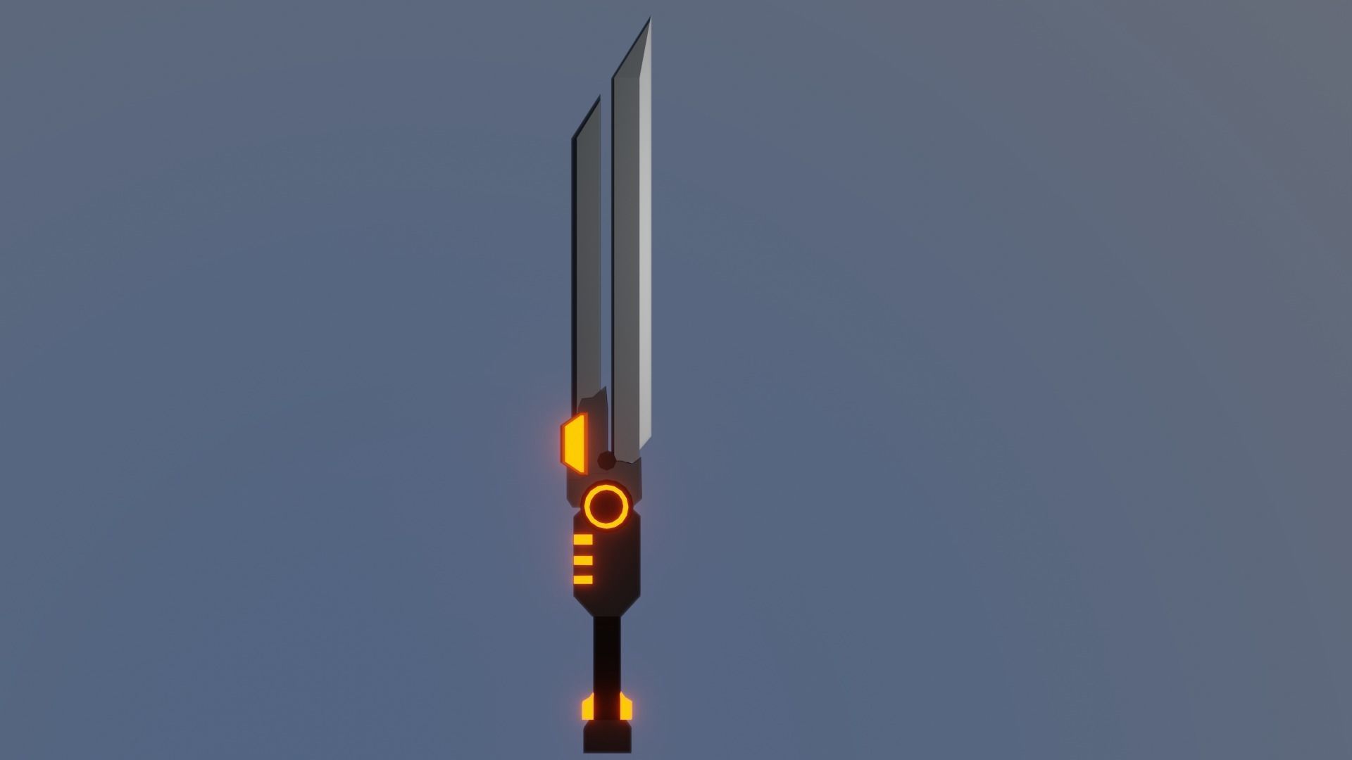 Scifi Sword Pack Low-poly 3D model_10