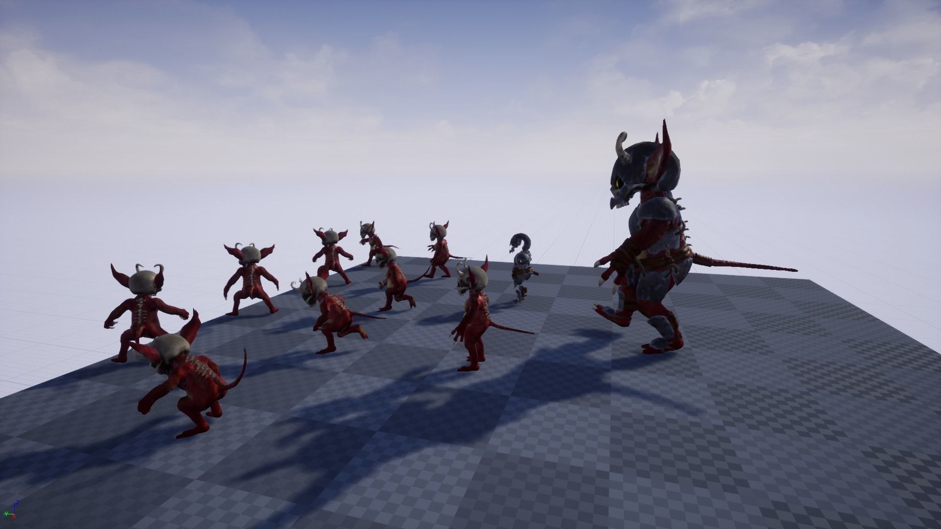 Hellming Warrior Low-poly 3D model_7