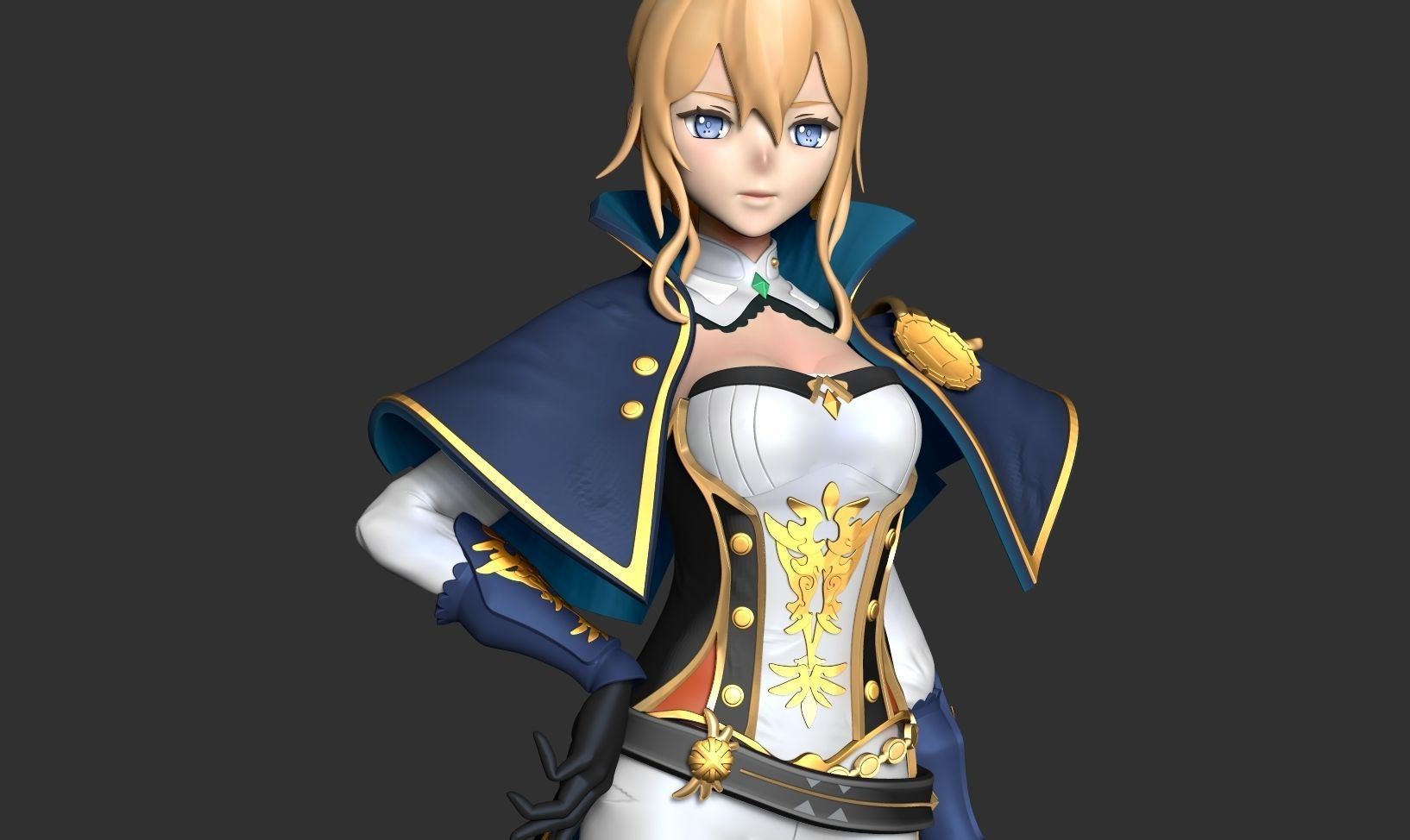 Jean - Genshin Impact Fanart 3D print model_10