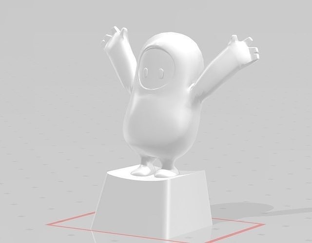 3D Print keycap Fall-guy 3D print model