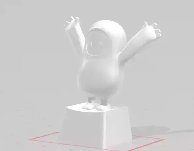 3D Print keycap Fall-guy 3D print model