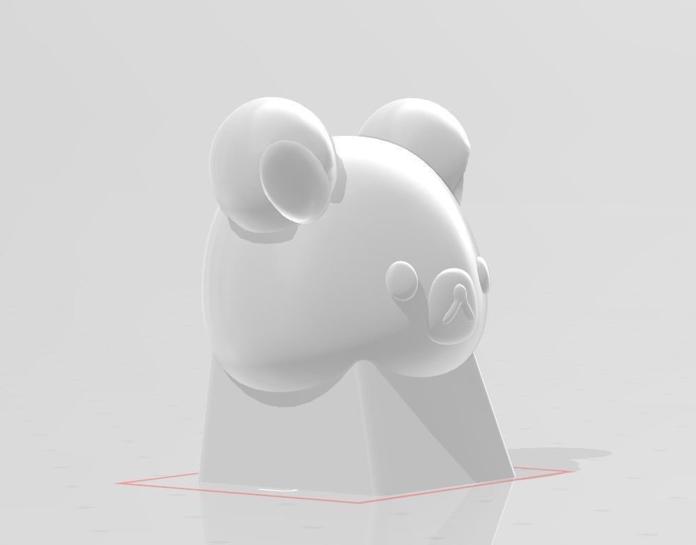 3D Print keycap rilakkumaaaa 3D print model_4
