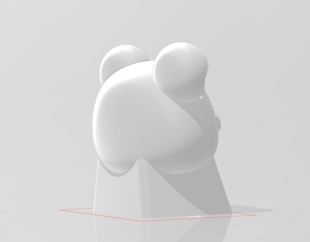 3D Print keycap rilakkumaaaa 3D print model_7