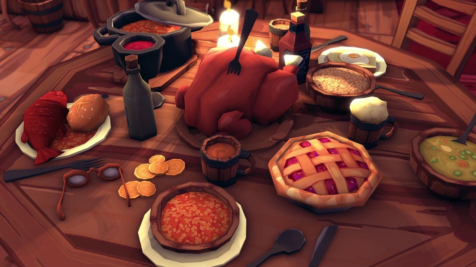 FANTASTIC - Interior Pack Low-poly 3D model_7