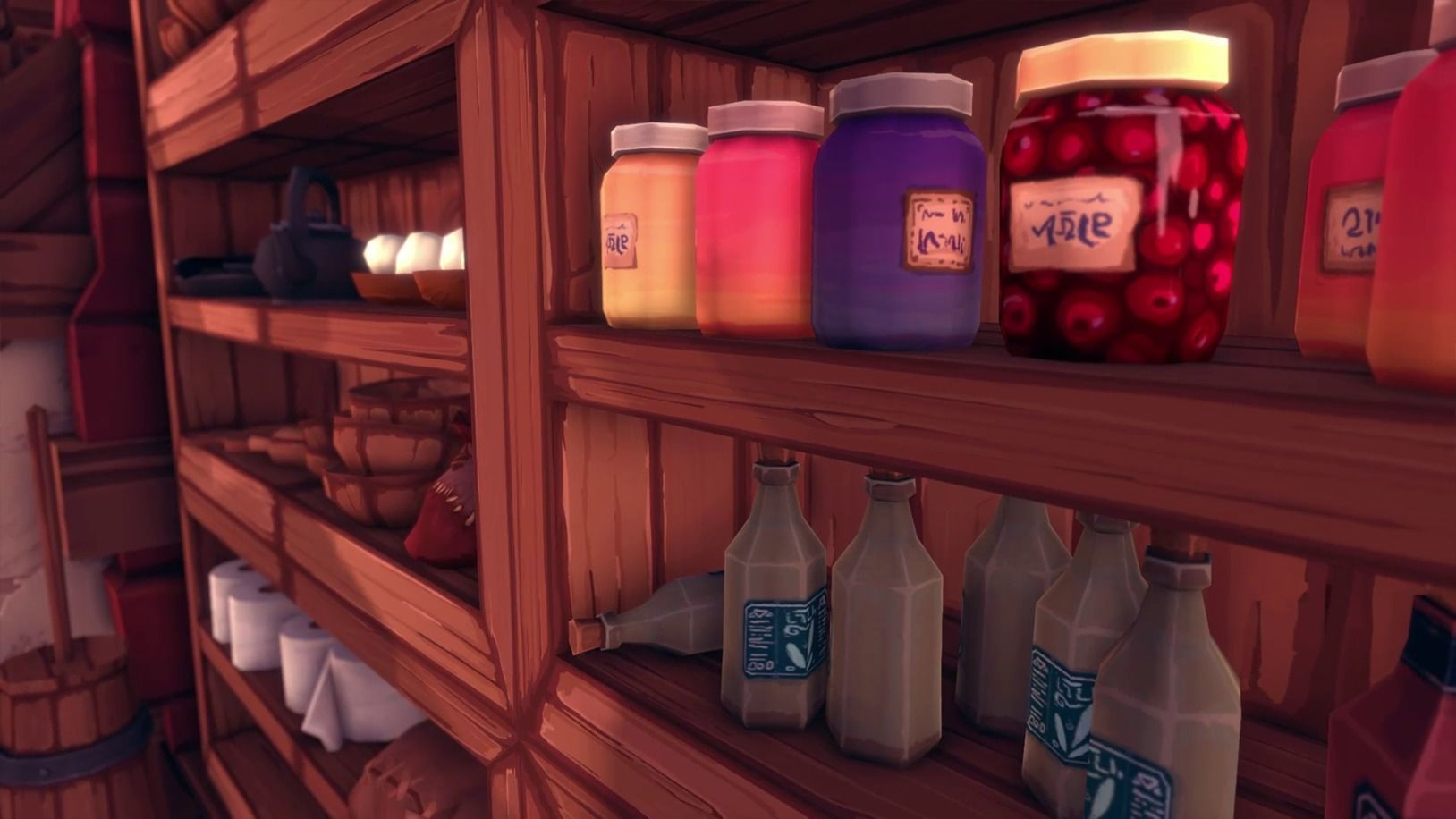 FANTASTIC - Interior Pack Low-poly 3D model_20