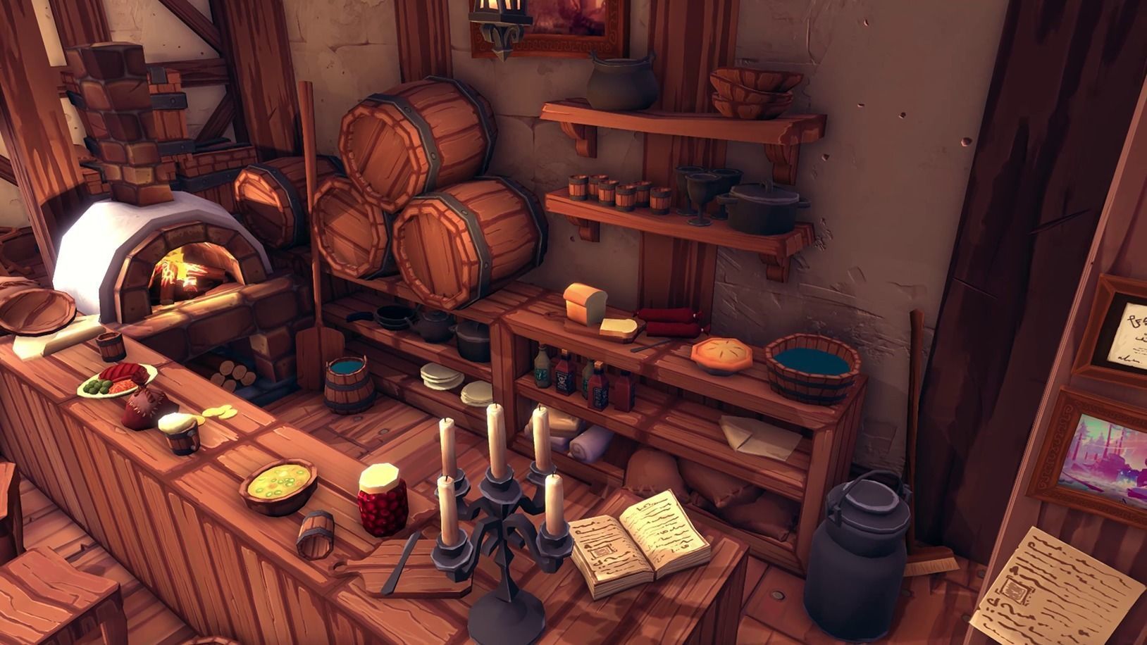 FANTASTIC - Interior Pack Low-poly 3D model_11