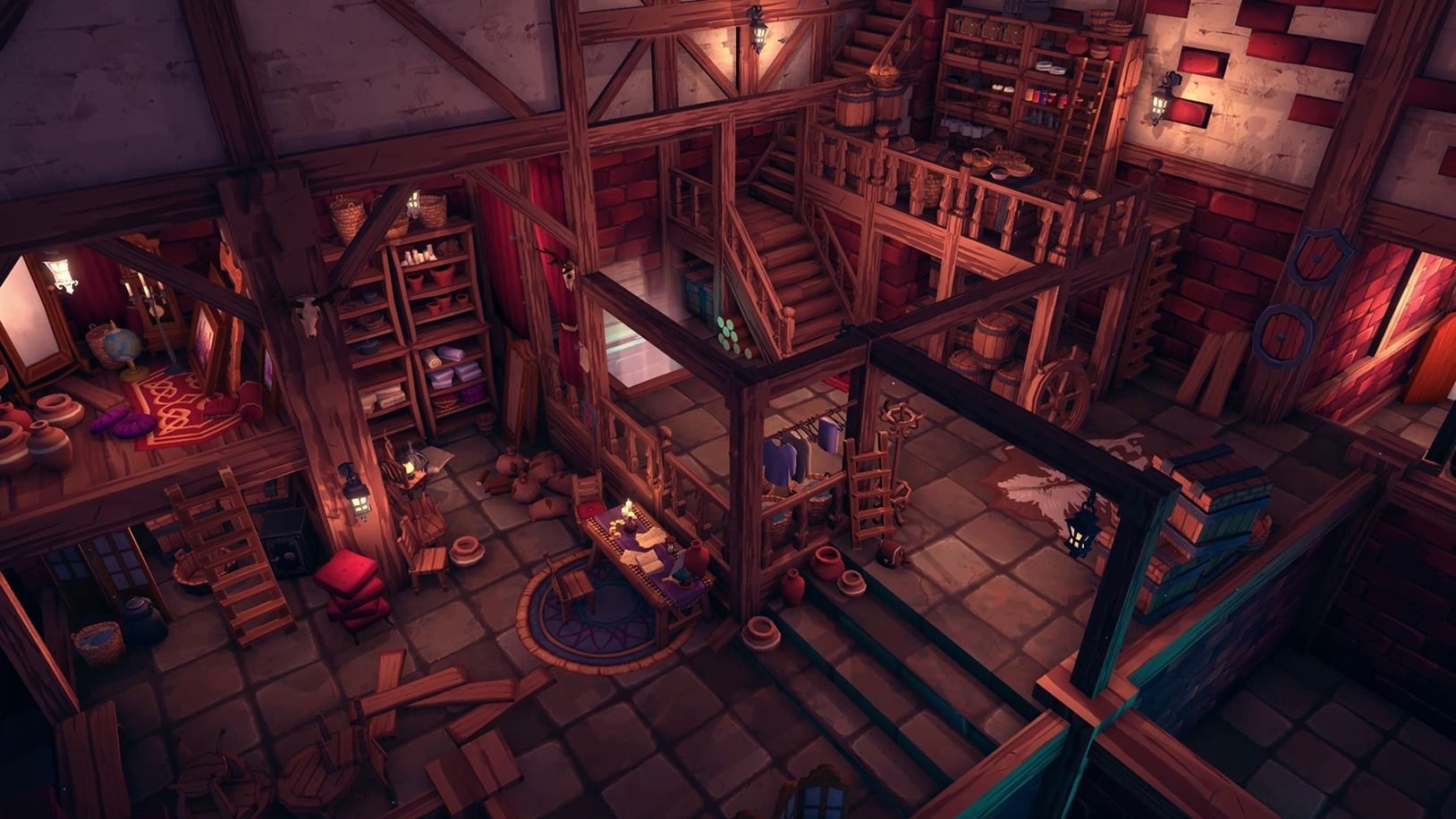 FANTASTIC - Interior Pack Low-poly 3D model_19