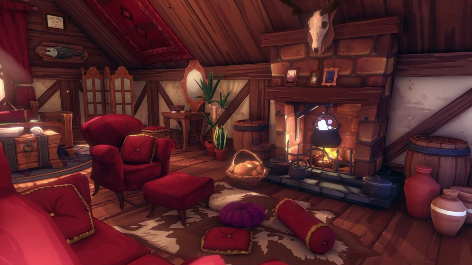 FANTASTIC - Interior Pack Low-poly 3D model_16